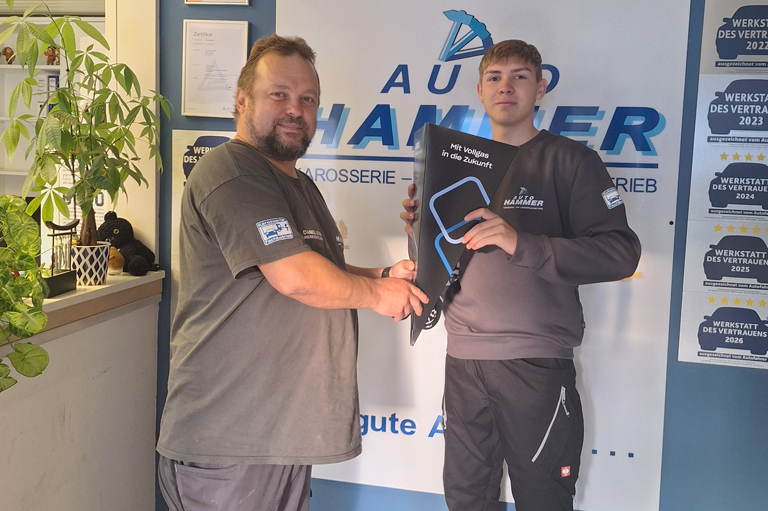 Willkommen im Team, Adrian!